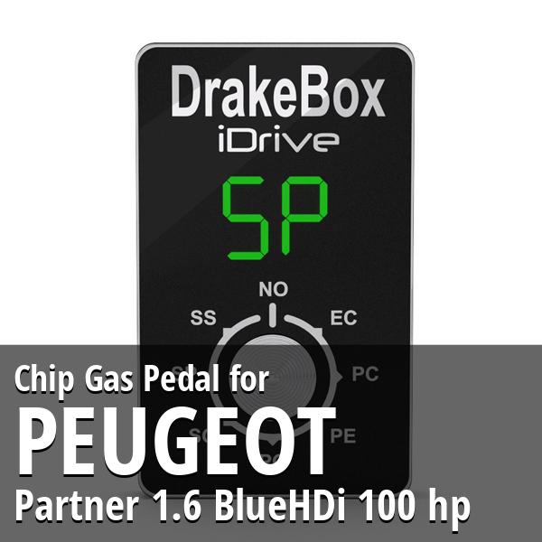 Chip Peugeot Partner 1.6 BlueHDi 100 hp Gas Pedal