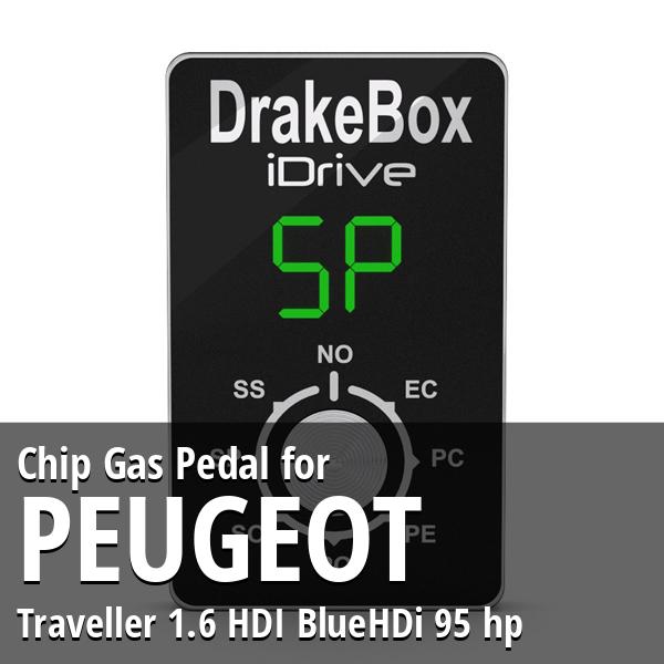 Chip Peugeot Traveller 1.6 HDI BlueHDi 95 hp Gas Pedal