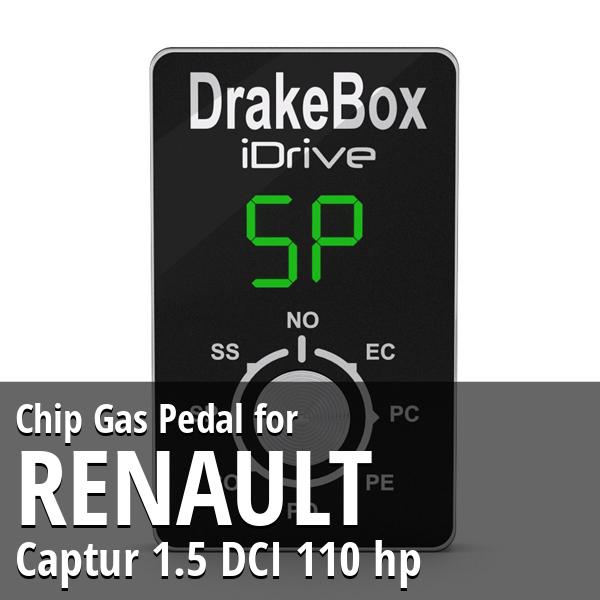 Chip Renault Captur 1.5 DCI 110 hp Gas Pedal
