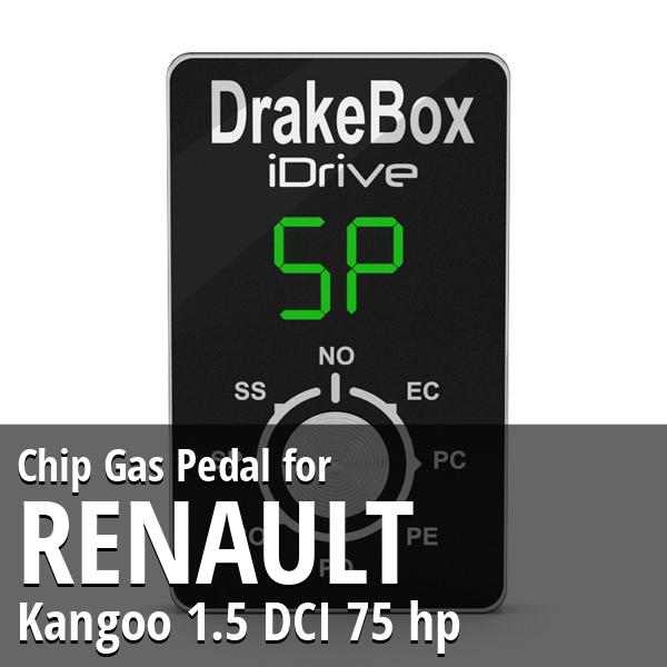 Chip Renault Kangoo 1.5 DCI 75 hp Gas Pedal