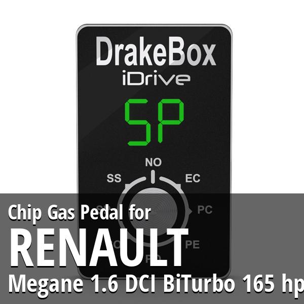 Chip Renault Megane 1.6 DCI BiTurbo 165 hp Gas Pedal