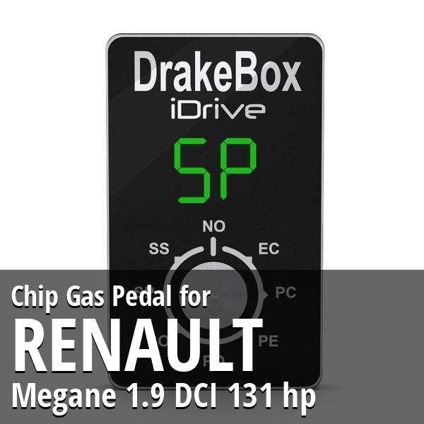 Chip Renault Megane 1.9 DCI 131 hp Gas Pedal