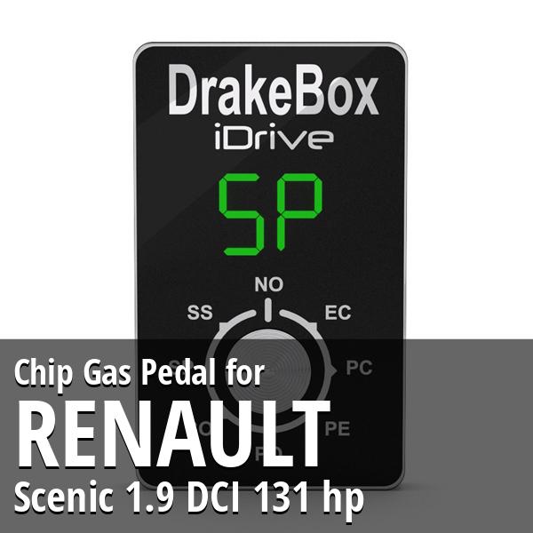 Chip Renault Scenic 1.9 DCI 131 hp Gas Pedal