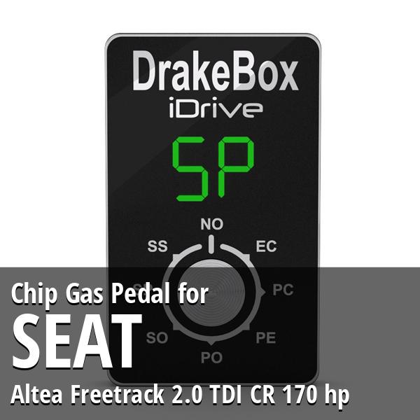 Chip Seat Altea Freetrack 2.0 TDI CR 170 hp Gas Pedal