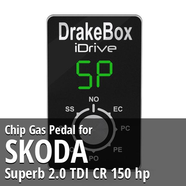 Chip Skoda Superb 2.0 TDI CR 150 hp Gas Pedal