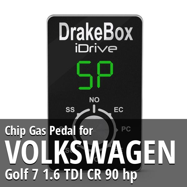 Chip Volkswagen Golf 7 1.6 TDI CR 90 hp Gas Pedal