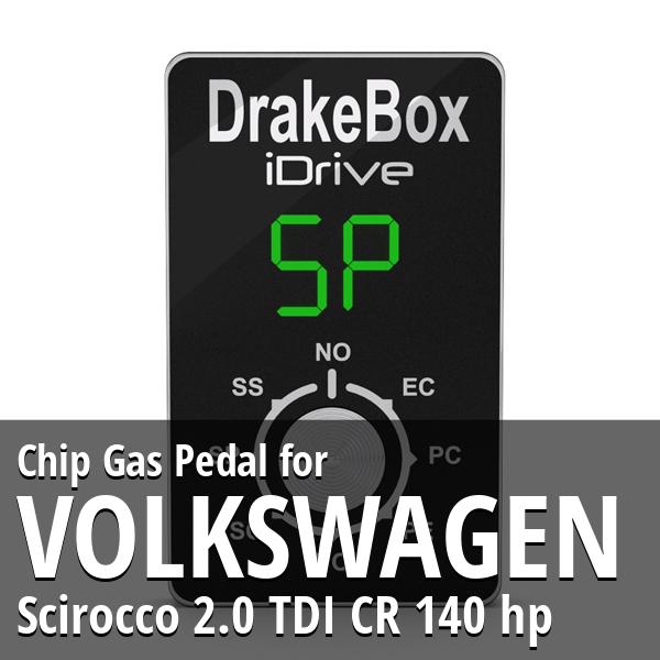 Chip Volkswagen Scirocco 2.0 TDI CR 140 hp Gas Pedal