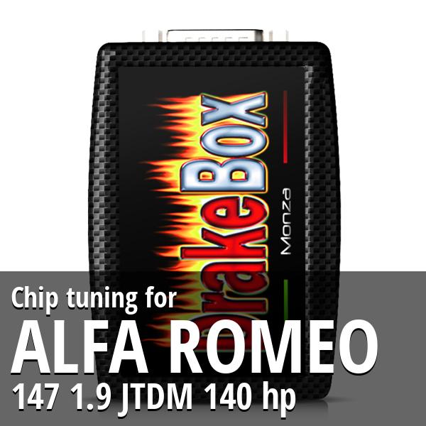 Chip tuning Alfa Romeo 147 1.9 JTDM 140 hp