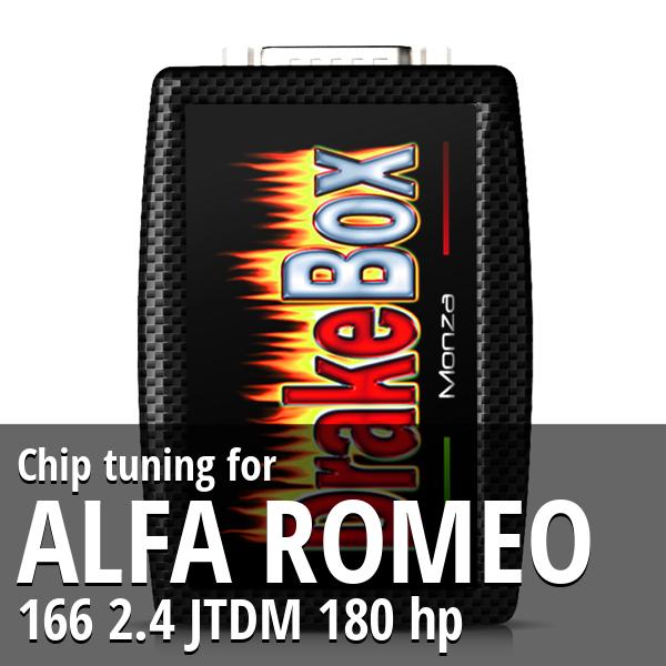Chip tuning Alfa Romeo 166 2.4 JTDM 180 hp