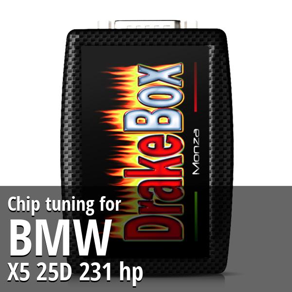Chip tuning Bmw X5 25D 231 hp
