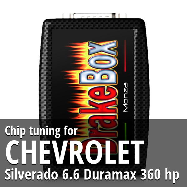 Chip tuning Chevrolet Silverado 6.6 Duramax 360 hp