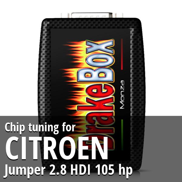 Chip tuning Citroen Jumper 2.8 HDI 105 hp