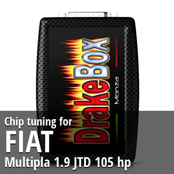 Chip tuning Fiat Multipla 1.9 JTD 105 hp
