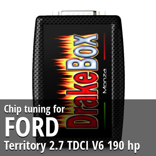 Chip tuning Ford Territory 2.7 TDCI V6 190 hp