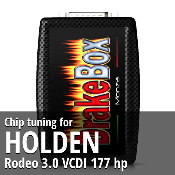 Chip tuning Holden Rodeo 3.0 VCDI 177 hp