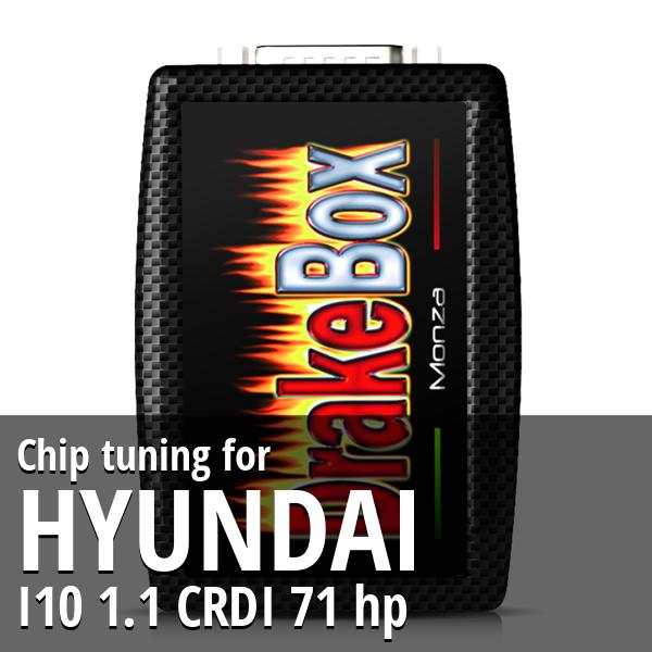 Chip tuning Hyundai I10 1.1 CRDI 71 hp