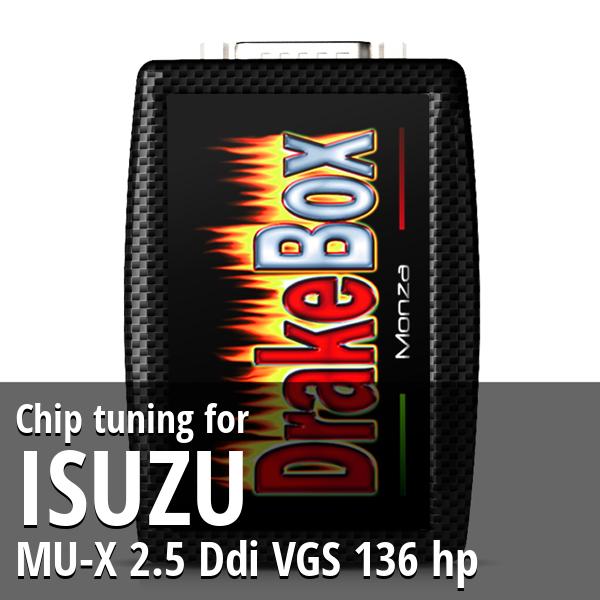 Chip tuning Isuzu MU-X 2.5 Ddi VGS 136 hp