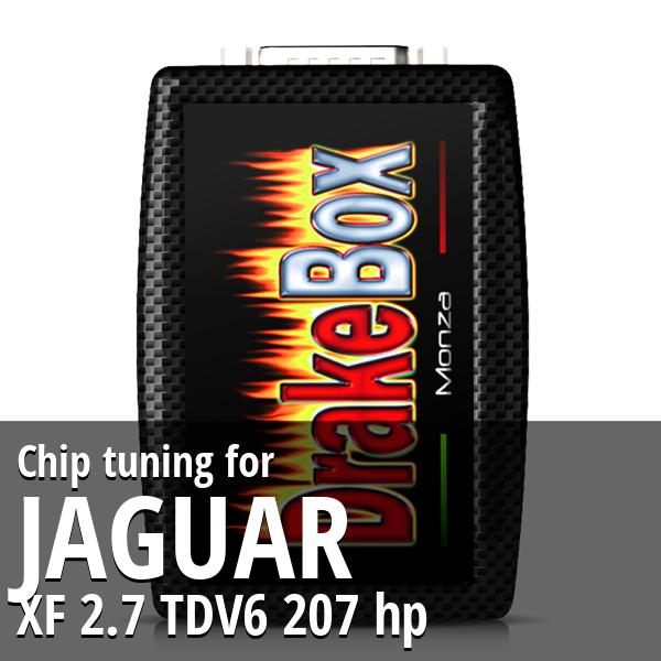 Chip tuning Jaguar XF 2.7 TDV6 207 hp