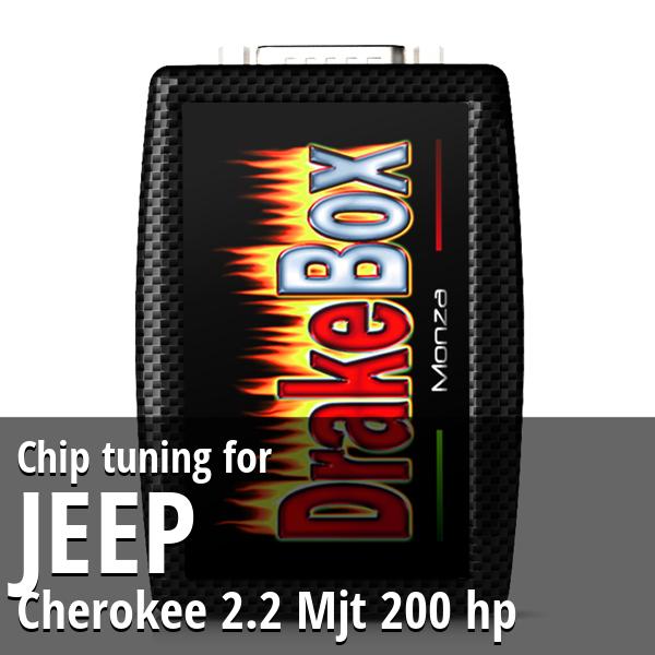 Chip tuning Jeep Cherokee 2.2 Mjt 200 hp