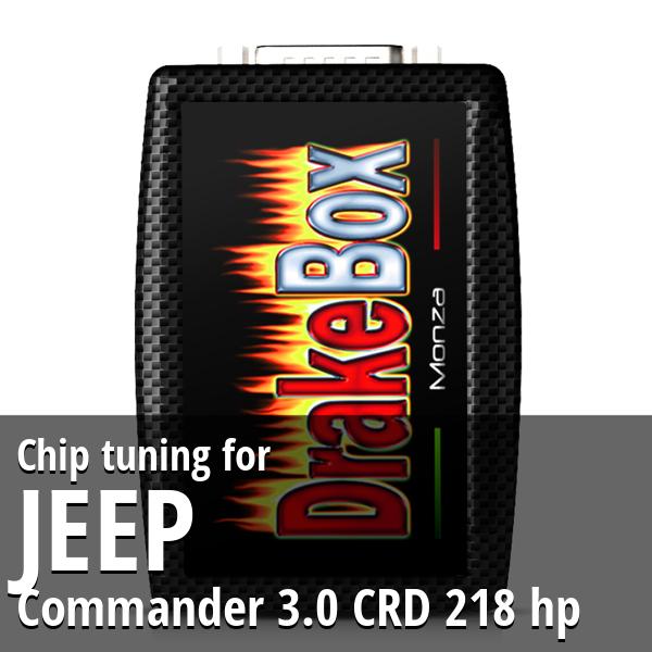 Chip tuning Jeep Commander 3.0 CRD 218 hp