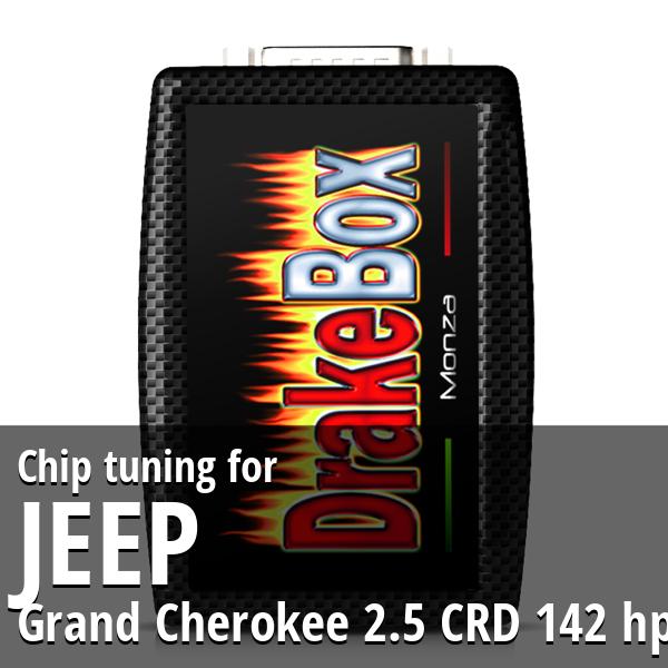 Chip tuning Jeep Grand Cherokee 2.5 CRD 142 hp