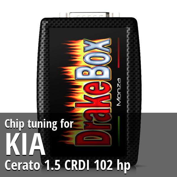 Chip tuning Kia Cerato 1.5 CRDI 102 hp