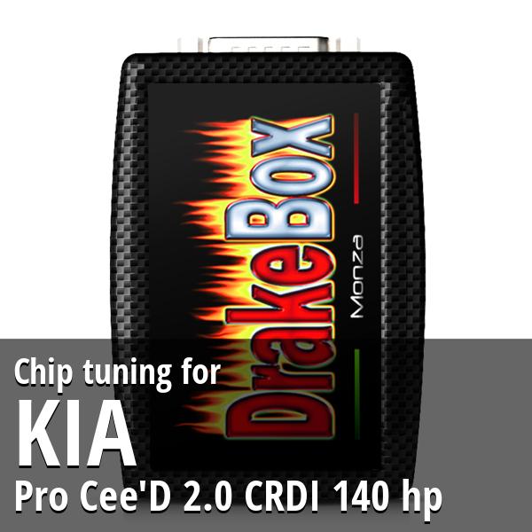 Chip tuning Kia Pro Cee'D 2.0 CRDI 140 hp
