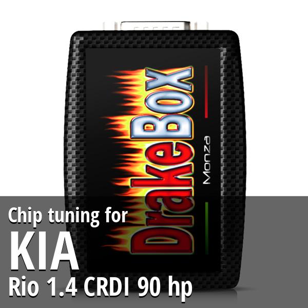 Chip tuning Kia Rio 1.4 CRDI 90 hp