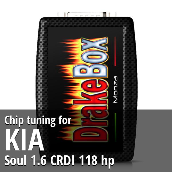 Chip tuning Kia Soul 1.6 CRDI 118 hp