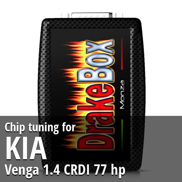 Chip tuning Kia Venga 1.4 CRDI 77 hp