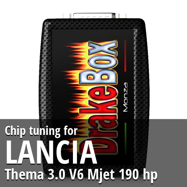 Chip tuning Lancia Thema 3.0 V6 Mjet 190 hp