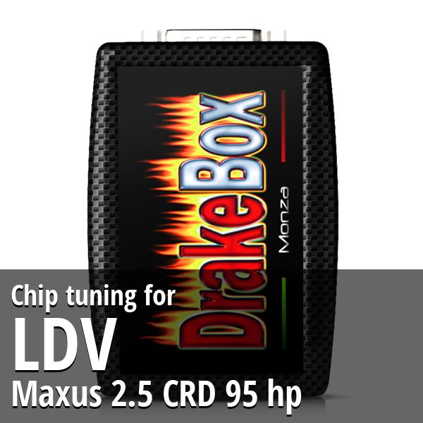 Chip tuning LDV Maxus 2.5 CRD 95 hp