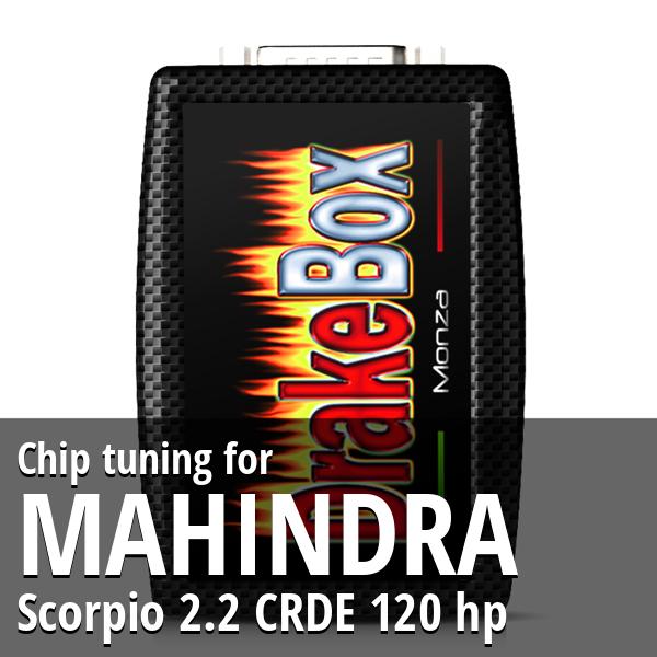 Chip tuning Mahindra Scorpio 2.2 CRDE 120 hp