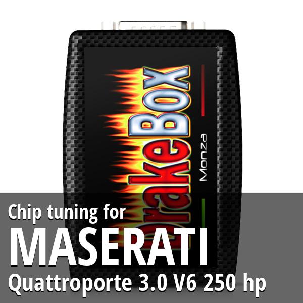 Chip tuning Maserati Quattroporte 3.0 V6 250 hp