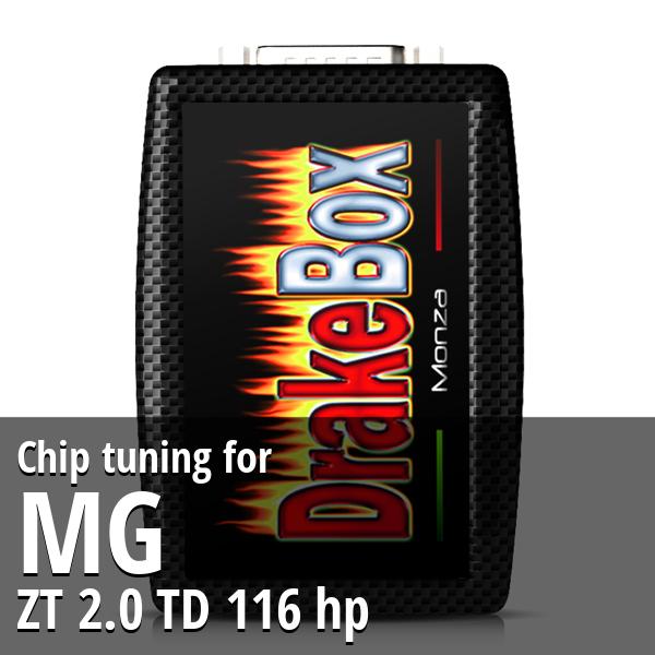Chip tuning Mg ZT 2.0 TD 116 hp