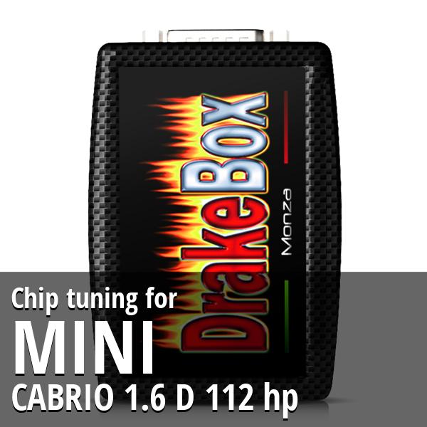 Chip tuning Mini CABRIO 1.6 D 112 hp
