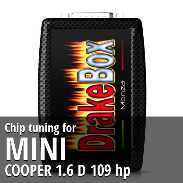 Chip tuning Mini COOPER 1.6 D 109 hp