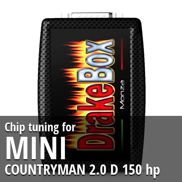 Chip tuning Mini COUNTRYMAN 2.0 D 150 hp