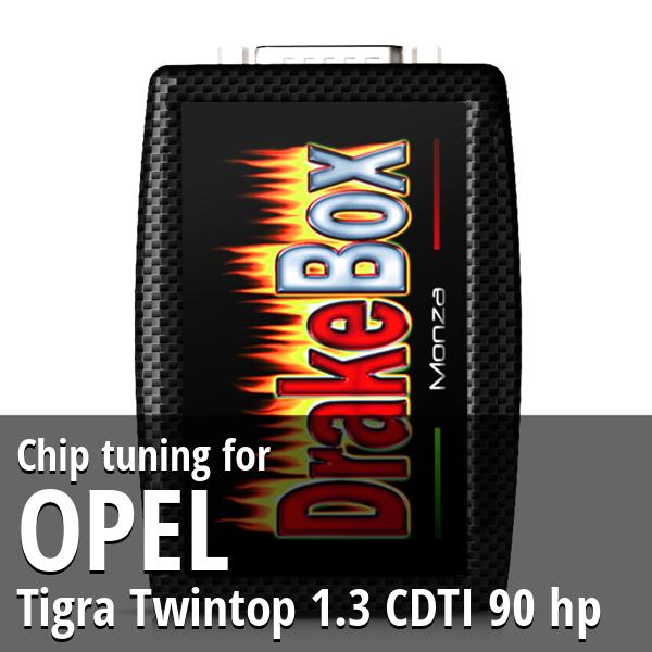 Chip tuning Opel Tigra Twintop 1.3 CDTI 90 hp