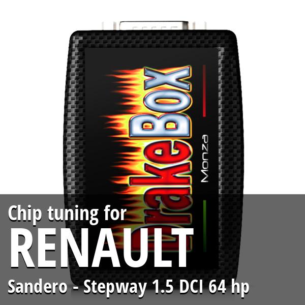 Chip tuning Renault Sandero - Stepway 1.5 DCI 64 hp