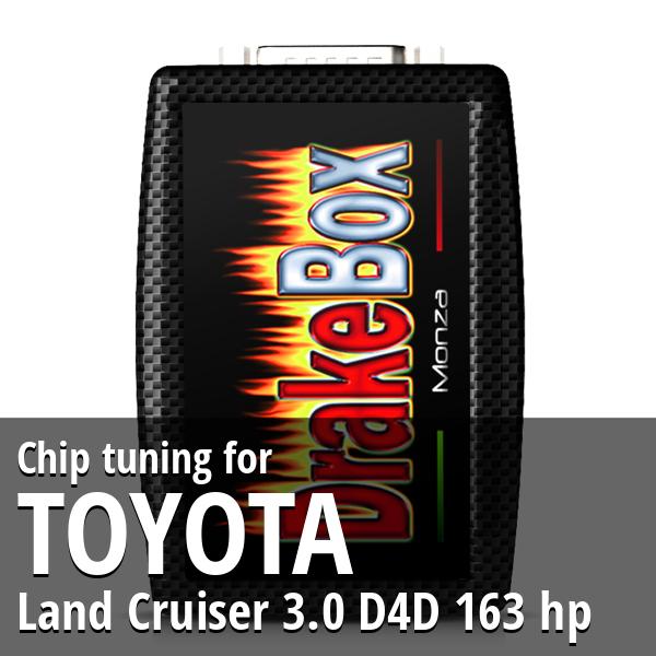 Chip tuning Toyota Land Cruiser 3.0 D4D 163 hp