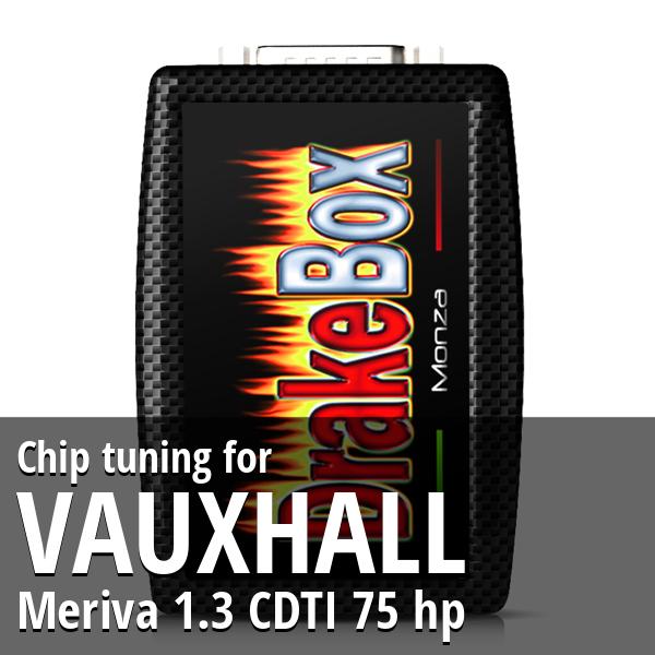 Chip tuning Vauxhall Meriva 1.3 CDTI 75 hp