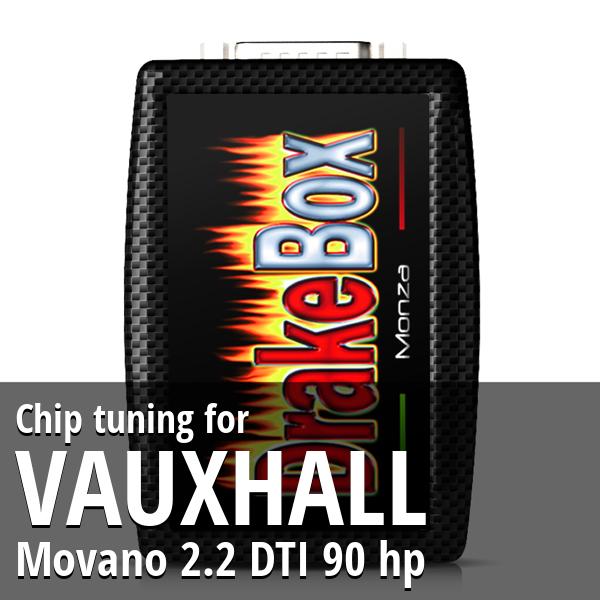 Chip tuning Vauxhall Movano 2.2 DTI 90 hp