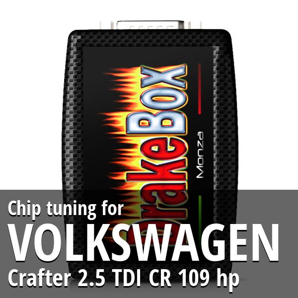 Chip tuning Volkswagen Crafter 2.5 TDI CR 109 hp