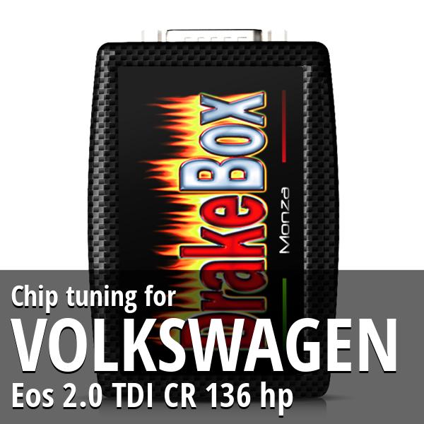 Chip tuning Volkswagen Eos 2.0 TDI CR 136 hp